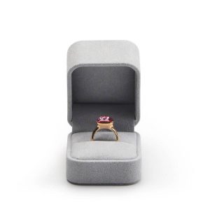 coffret à bijoux en velours