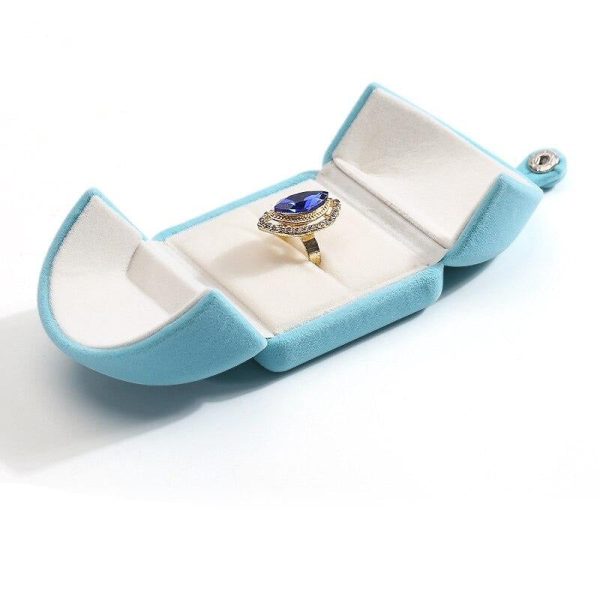 Écrin Bijoux Bleu moderne